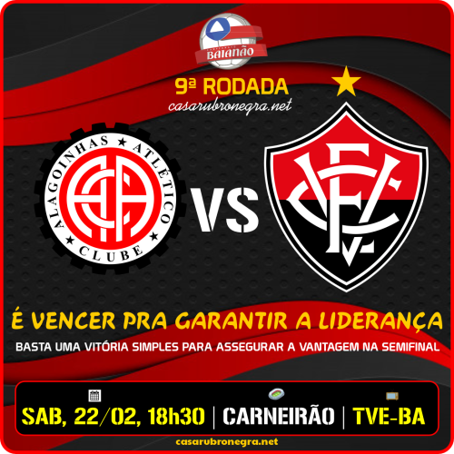 9ª rodada - campeonato baiano