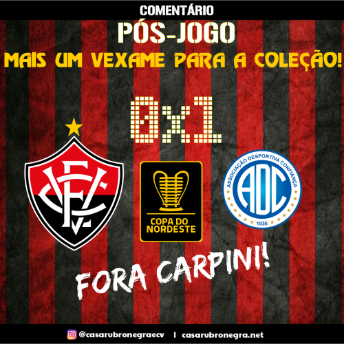 Vitória 0x1 Confiança, Copa do nordeste 2025