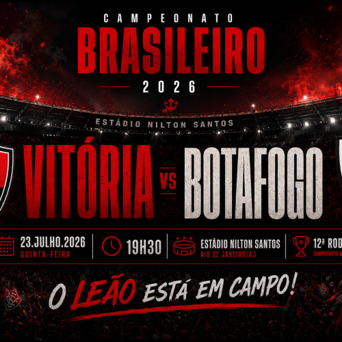 Vitória enfrenta o Botafogo no RJ em busca dos primeiros três pontos como visitante
